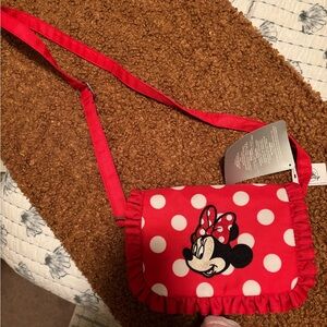 NWT Disney Minnie Mouse Red and White Shoulder Bag